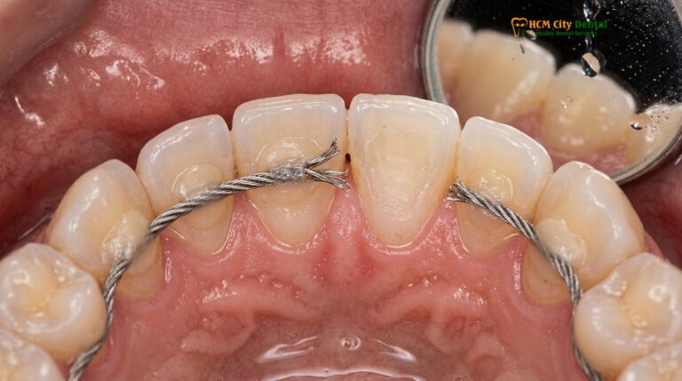 Broken Wire on Permanent Retainer: Clinical Repair Guide | HCMC Dental
