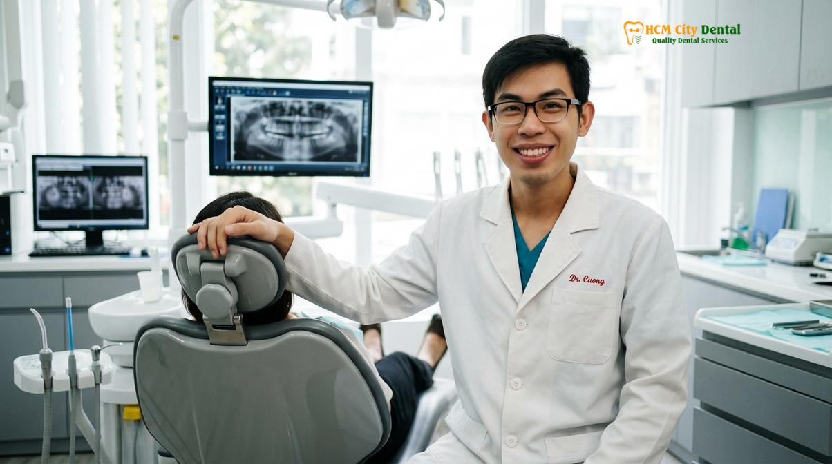 Dr. Nguyen Van Cuong DDS at HCMC Dental Clinic