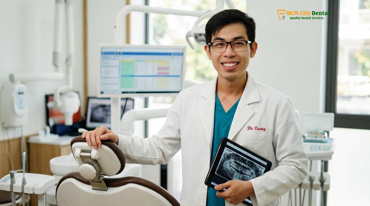 Dr. Nguyen Van Cuong DDS at HCMC Dental Clinic