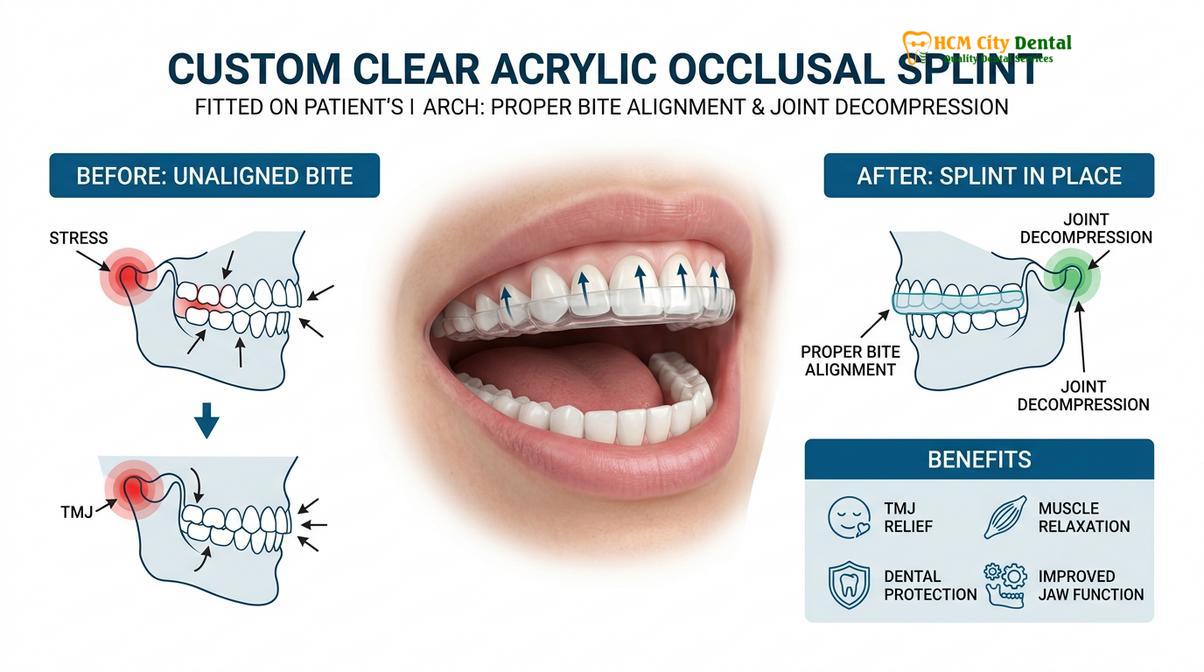 Summary diagram of bruxism ear pain tinnitus