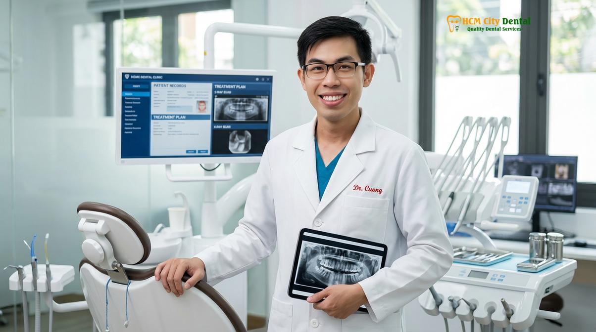 Dr. Nguyen Van Cuong DDS at HCMC Dental Clinic
