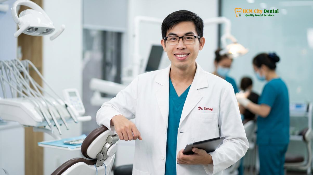 Dr. Nguyen Van Cuong DDS at HCMC Dental Clinic