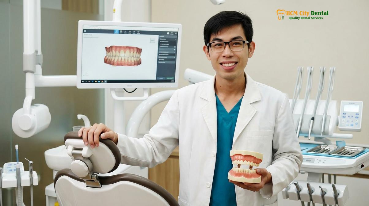 Dr. Nguyen Van Cuong DDS at HCMC Dental Clinic