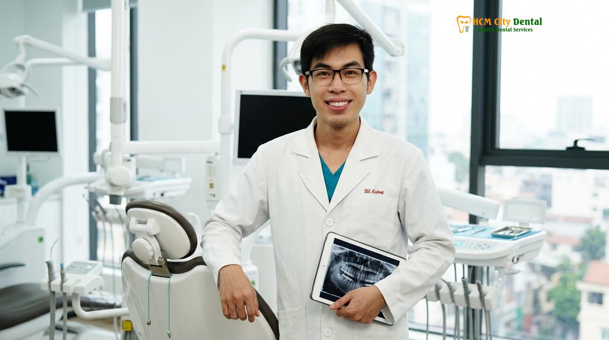 Dr. Nguyen Van Cuong DDS at HCMC Dental Clinic