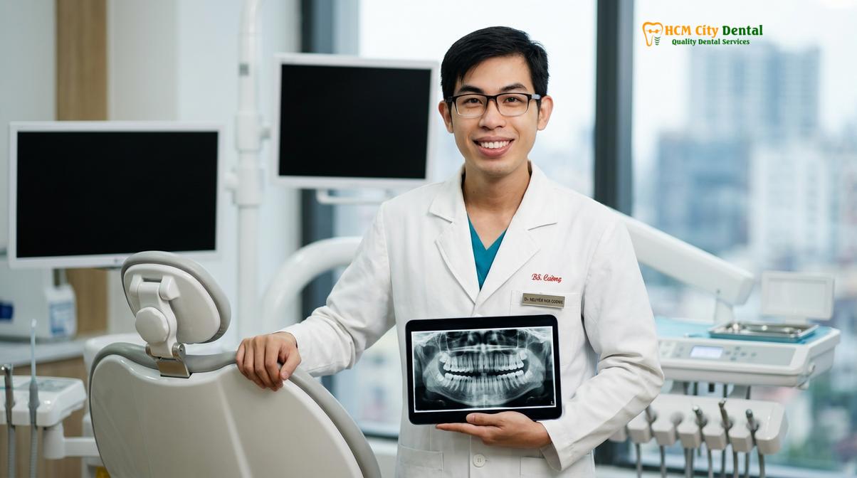 Dr. Nguyen Van Cuong DDS at HCMC Dental Clinic
