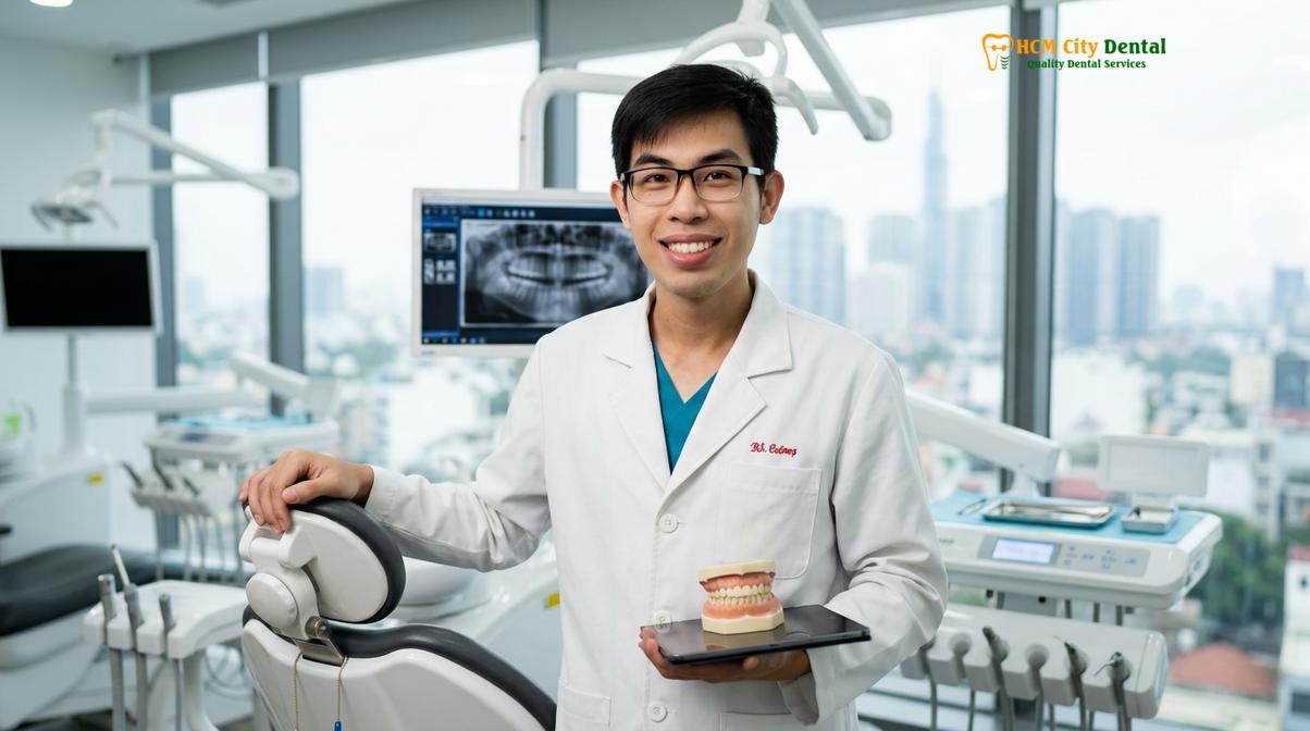 Dr. Nguyen Van Cuong DDS at HCMC Dental Clinic