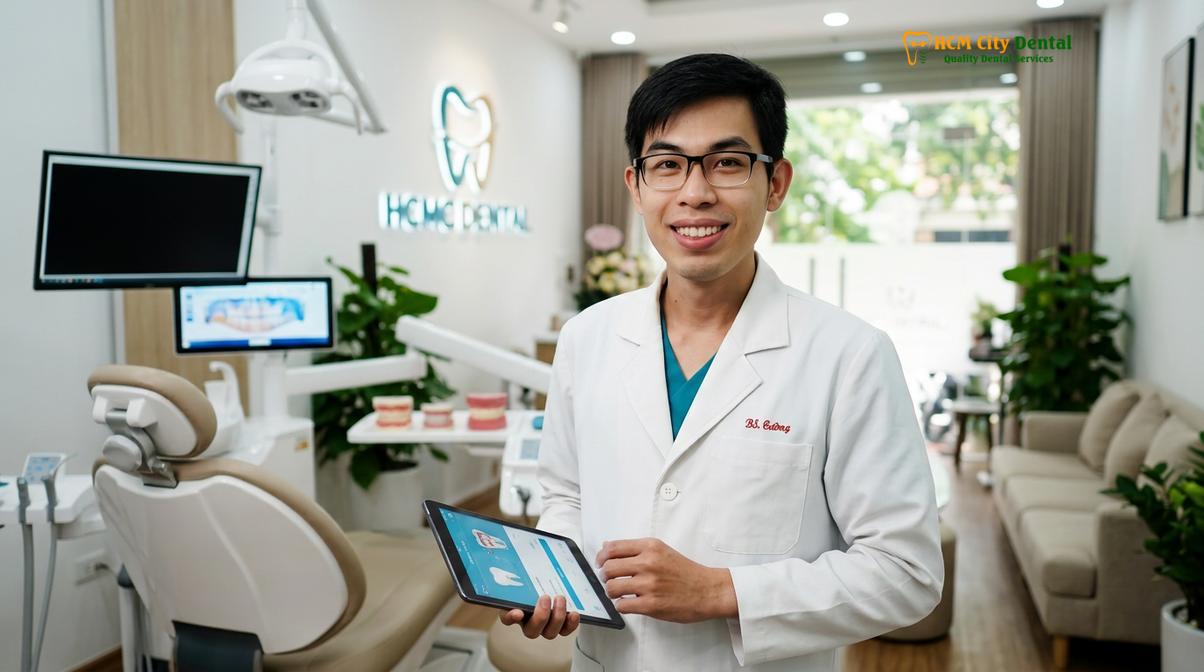 Dr. Nguyen Van Cuong DDS at HCMC Dental Clinic
