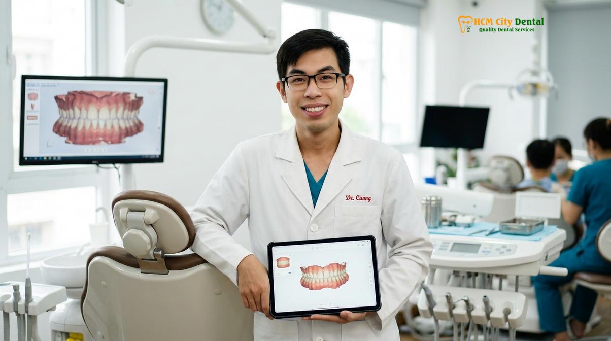 Dr. Nguyen Van Cuong DDS at HCMC Dental Clinic