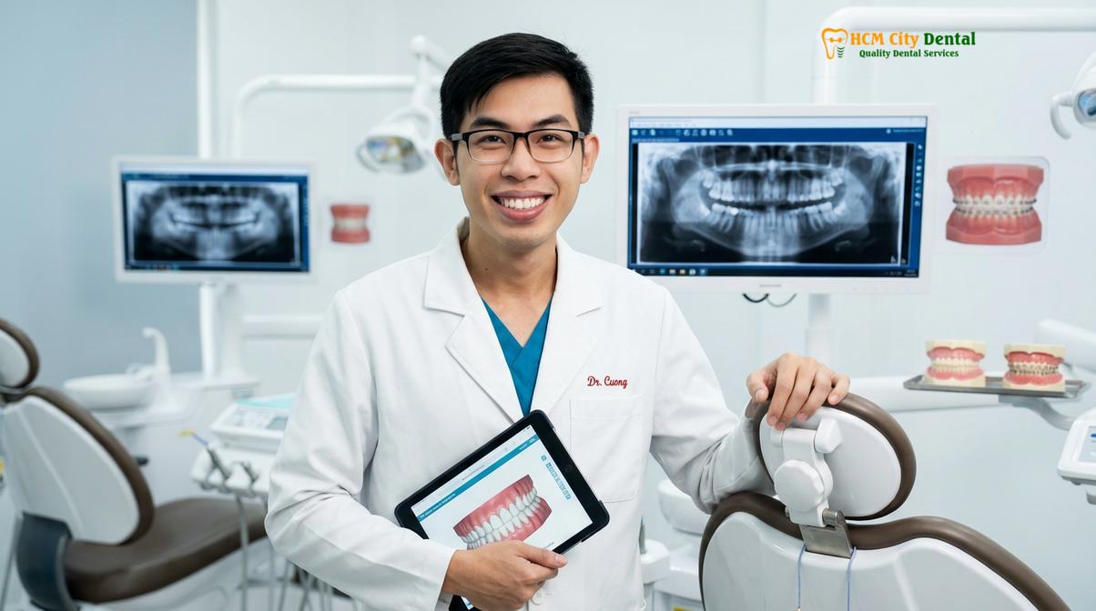 Dr. Nguyen Van Cuong DDS at HCMC Dental Clinic