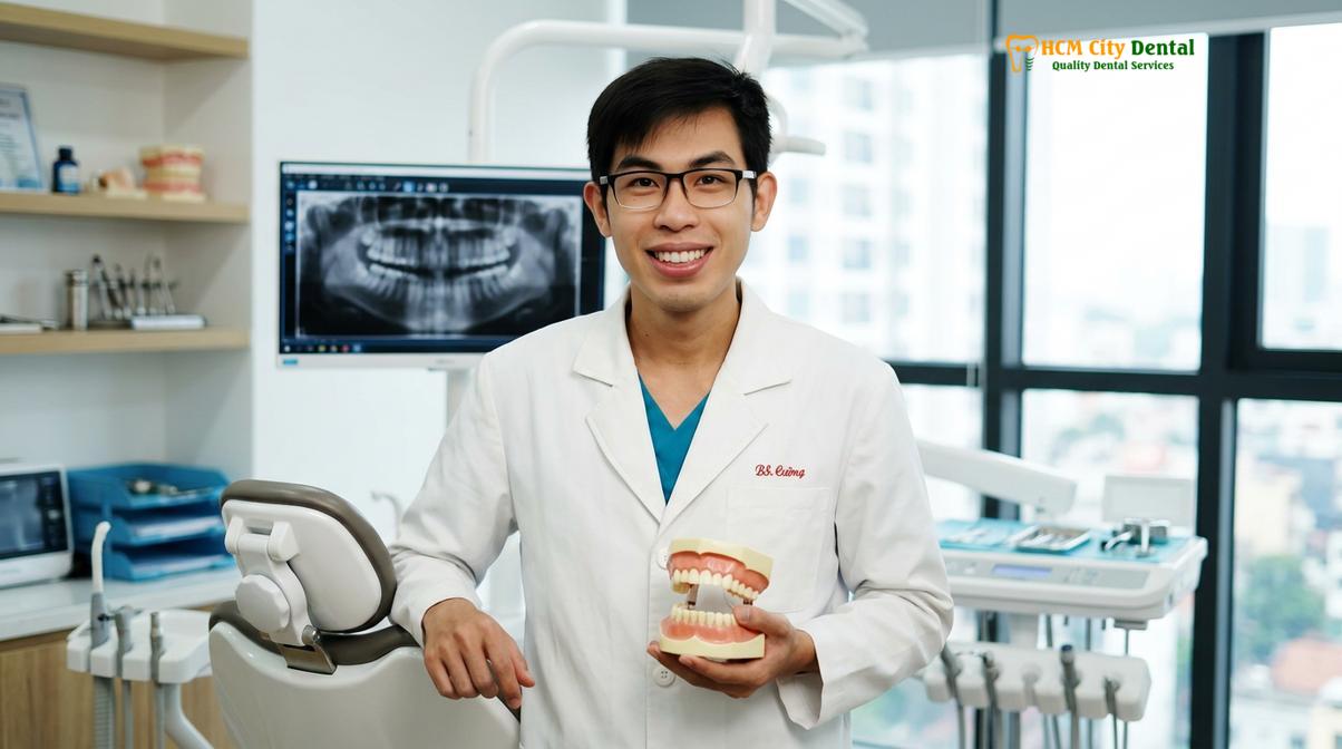 Dr. Nguyen Van Cuong DDS at HCMC Dental Clinic