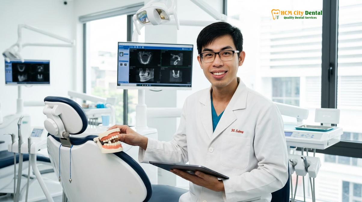 Dr. Nguyen Van Cuong DDS at HCMC Dental Clinic