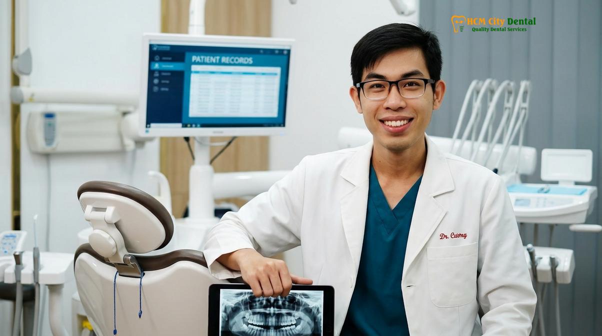 Dr. Nguyen Van Cuong DDS at HCMC Dental Clinic