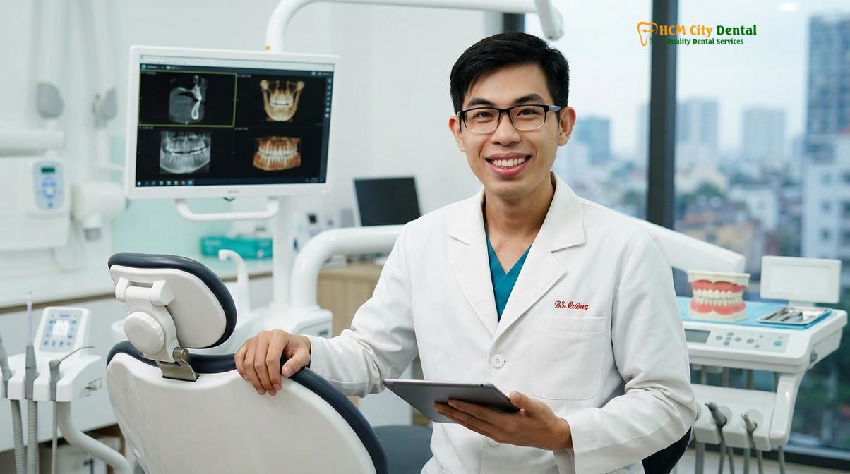 Dr. Nguyen Van Cuong DDS at HCMC Dental Clinic