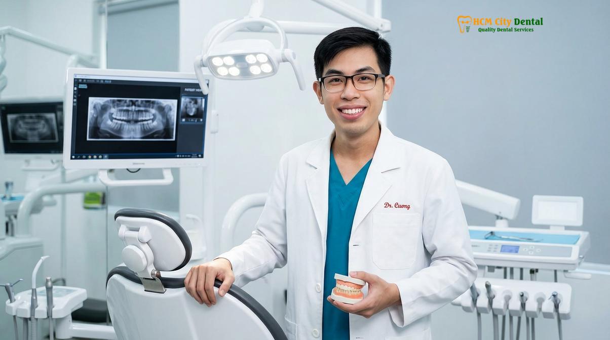 Dr. Nguyen Van Cuong DDS at HCMC Dental Clinic