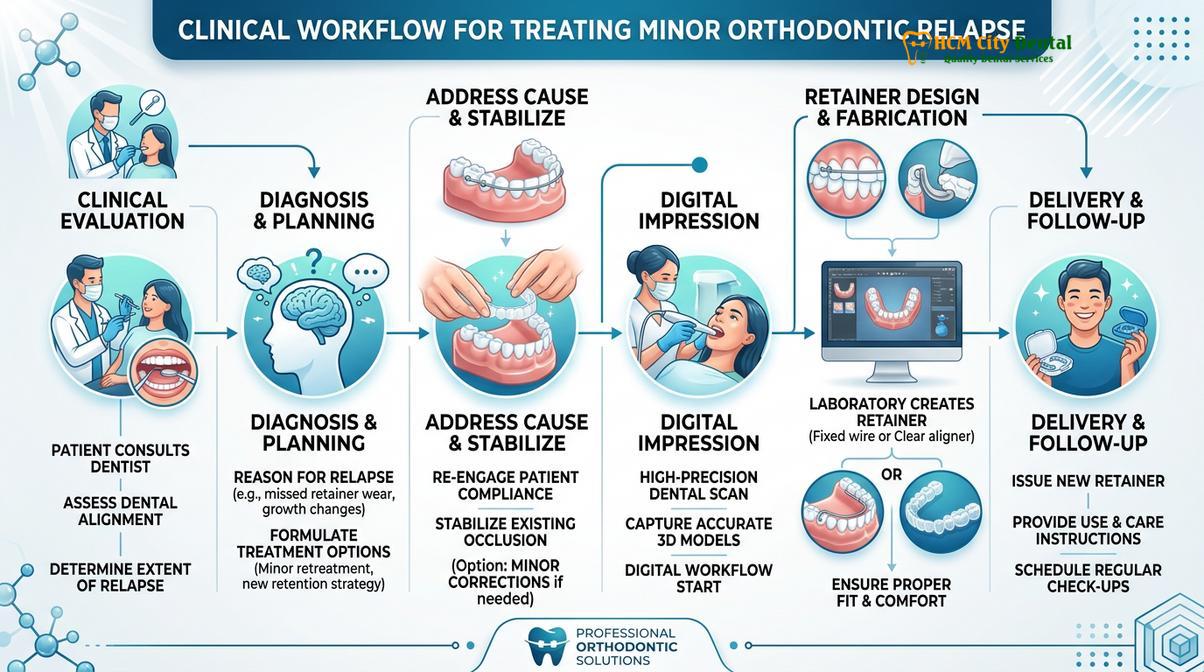 Visual illustration of can clear retainers move teeth back