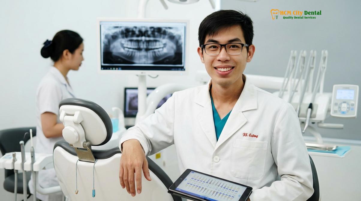 Dr. Nguyen Van Cuong DDS at HCMC Dental Clinic