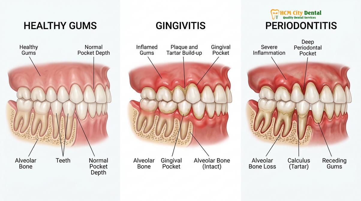 Can Gum Disease Be Reversed? Clinical Stages & Treatments | HCMC Dental