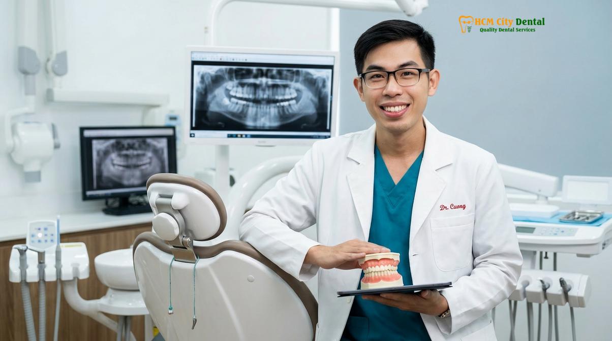 Dr. Nguyen Van Cuong DDS at HCMC Dental Clinic