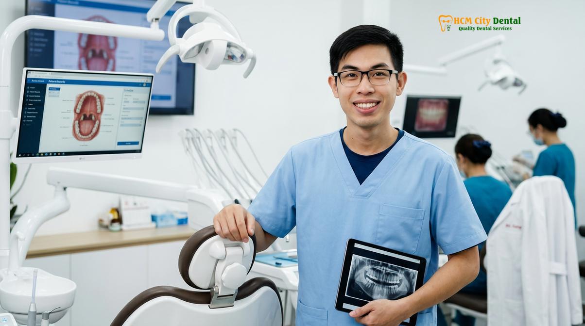 Dr. Nguyen Van Cuong DDS at HCMC Dental Clinic