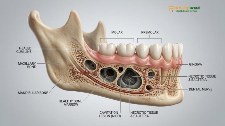 Jawbone Cavitations (NICO): Symptoms, Diagnosis & Surgery | HCMC Dental