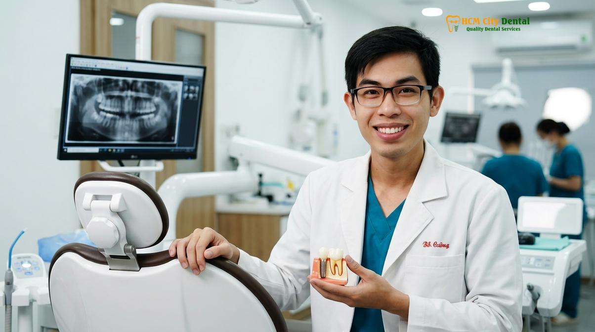 Dr. Nguyen Van Cuong DDS at HCMC Dental Clinic