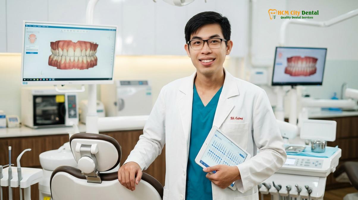 Dr. Nguyen Van Cuong DDS at HCMC Dental Clinic