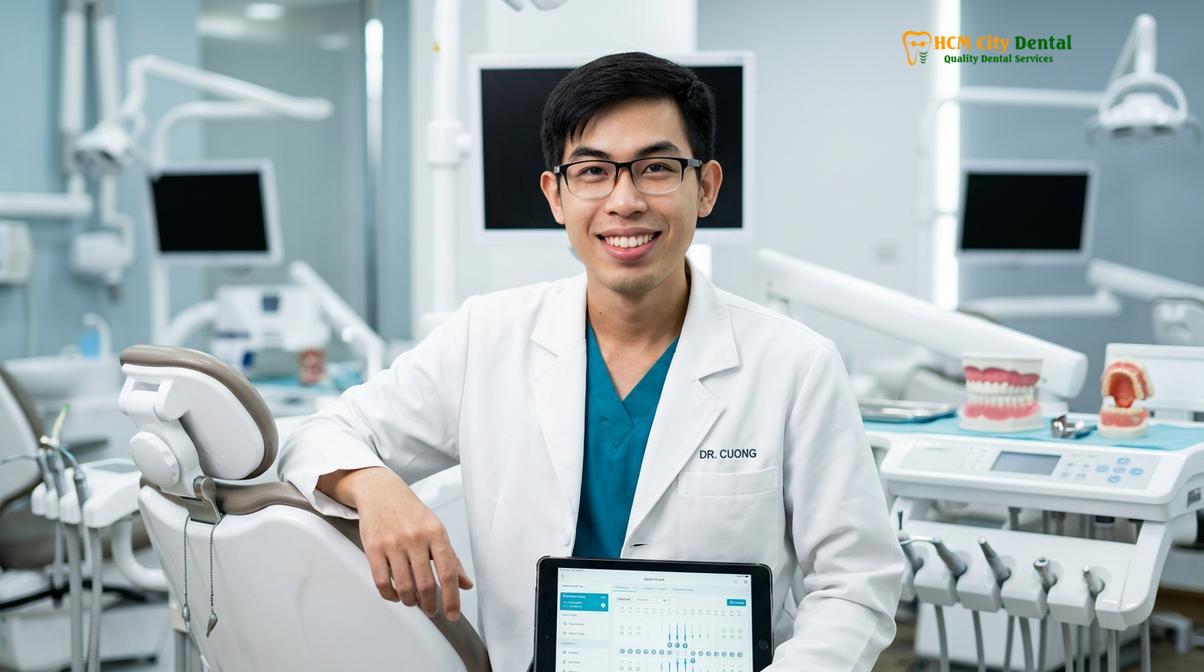 Dr. Nguyen Van Cuong DDS at HCMC Dental Clinic