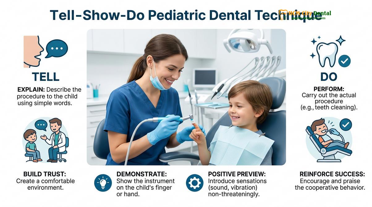 Summary diagram of prevent childhood cavities