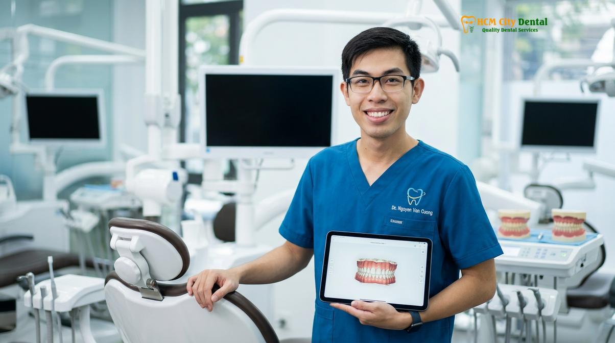 Dr. Nguyen Van Cuong DDS at HCMC Dental Clinic