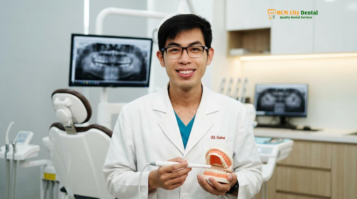 Dr. Nguyen Van Cuong DDS at HCMC Dental Clinic