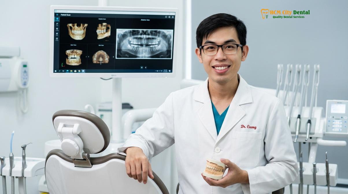 Dr. Nguyen Van Cuong DDS at HCMC Dental Clinic