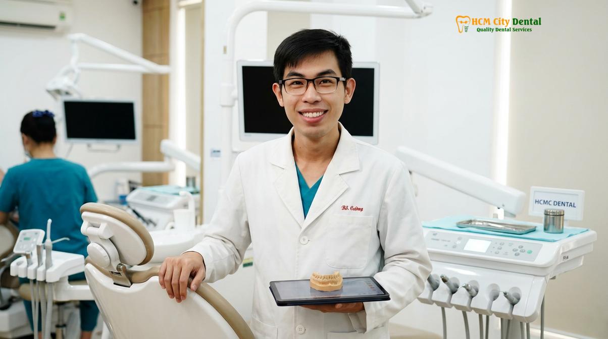 Dr. Nguyen Van Cuong DDS at HCMC Dental Clinic