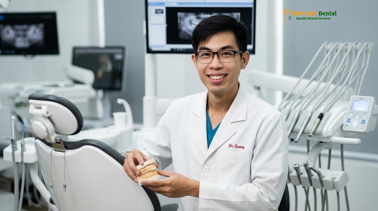 Dr. Nguyen Van Cuong DDS at HCMC Dental Clinic