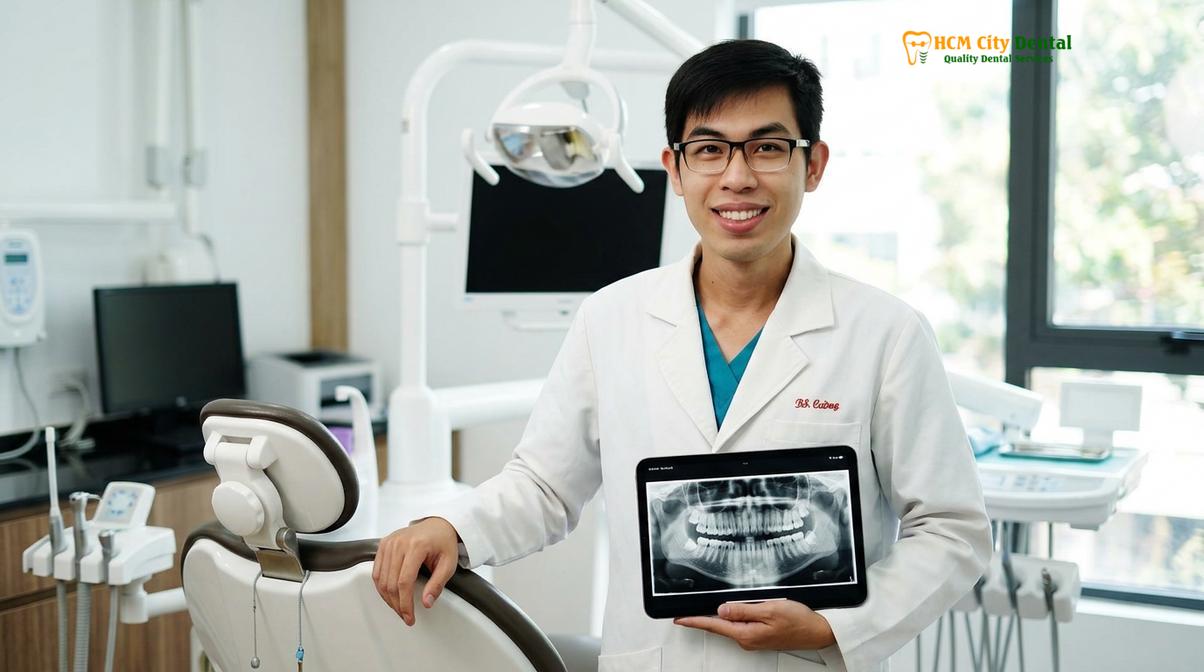 Dr. Nguyen Van Cuong DDS at HCMC Dental Clinic