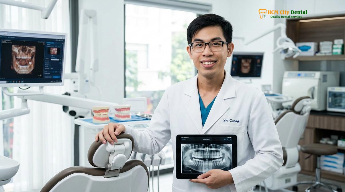Dr. Nguyen Van Cuong DDS at HCMC Dental Clinic