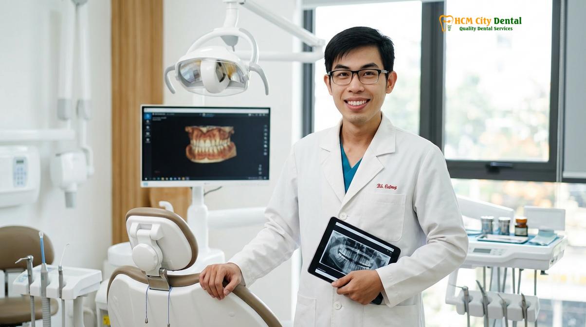 Dr. Nguyen Van Cuong DDS at HCMC Dental Clinic