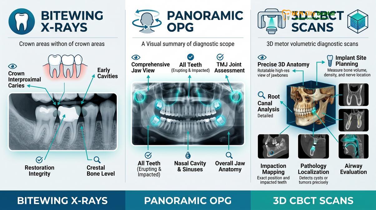 Summary diagram of Complete Dental Checkup Vietnam Foreigner
