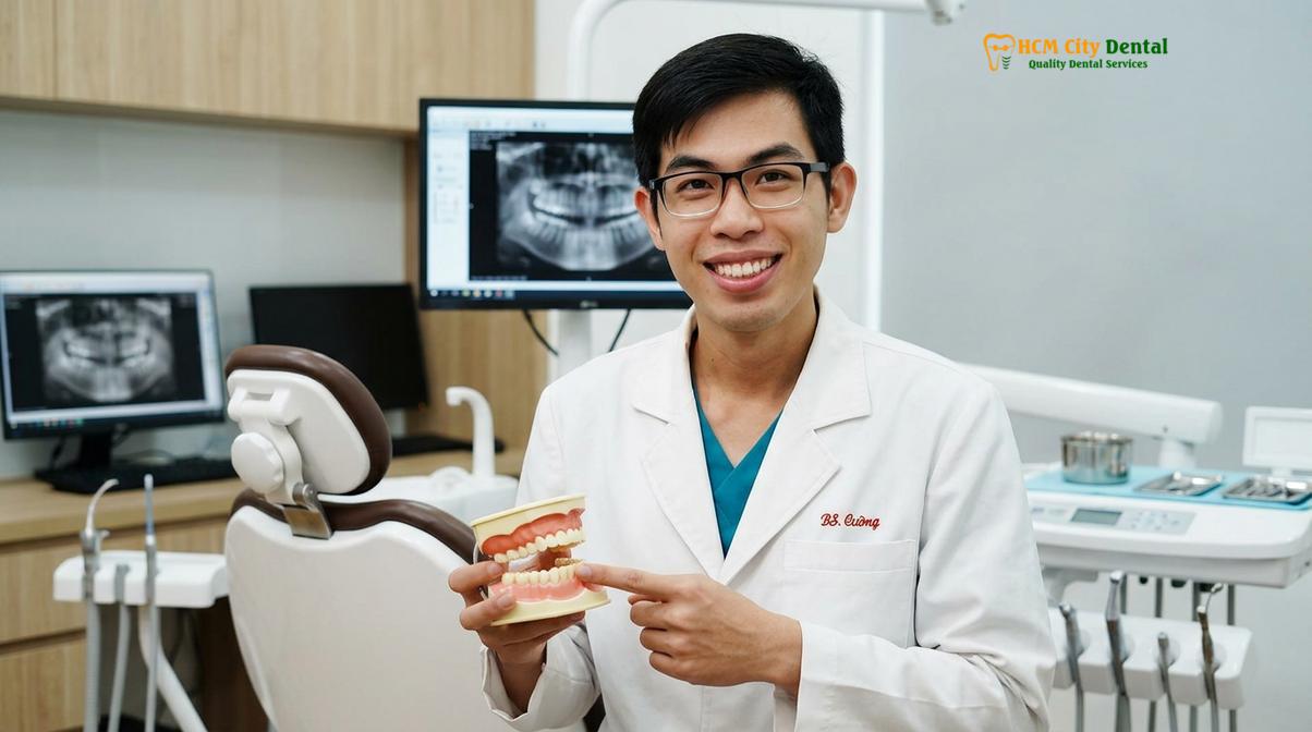 Dr. Nguyen Van Cuong DDS at HCMC Dental Clinic