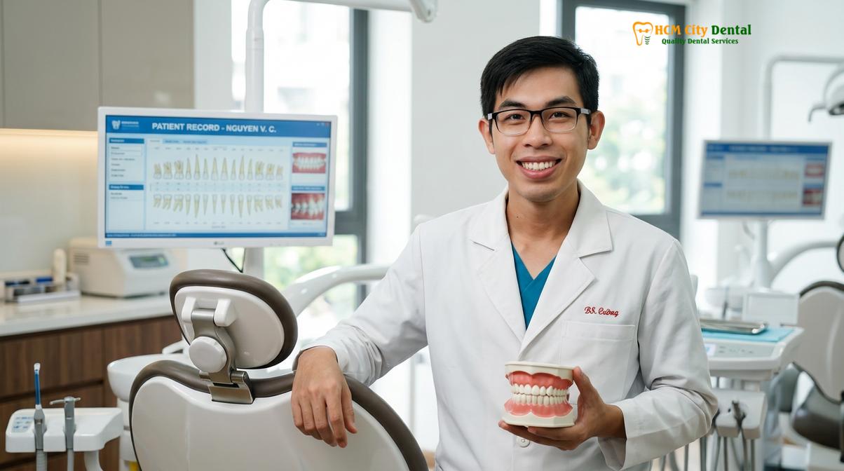 Dr. Nguyen Van Cuong DDS at HCMC Dental Clinic