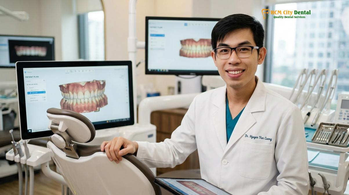 Dr. Nguyen Van Cuong DDS at HCMC Dental Clinic