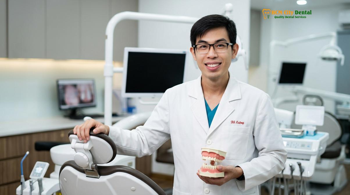 Dr. Nguyen Van Cuong DDS at HCMC Dental Clinic
