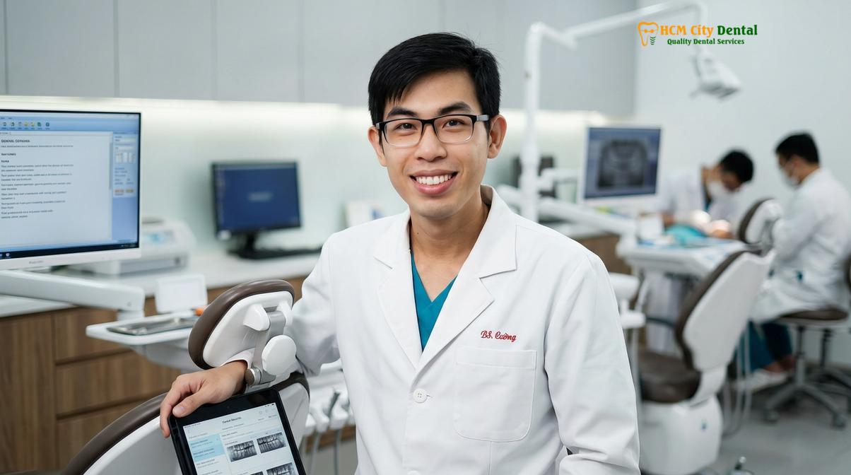Dr. Nguyen Van Cuong DDS at HCMC Dental Clinic