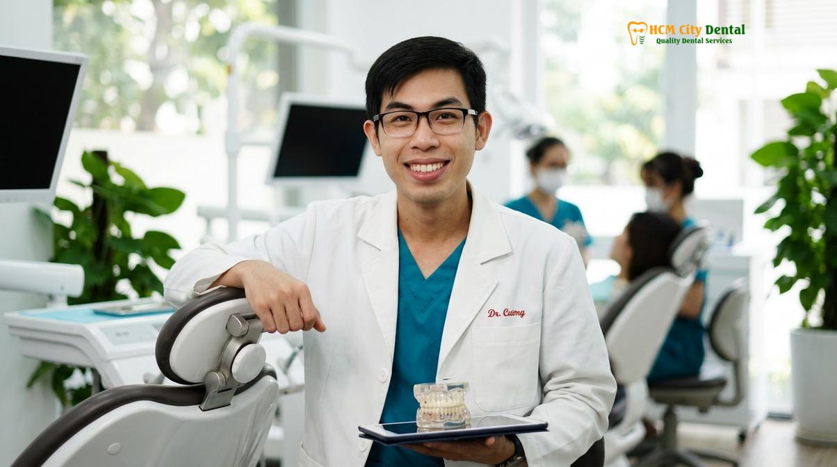 Dr. Nguyen Van Cuong DDS at HCMC Dental Clinic