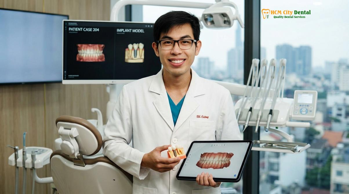 Dr. Nguyen Van Cuong DDS at HCMC Dental Clinic