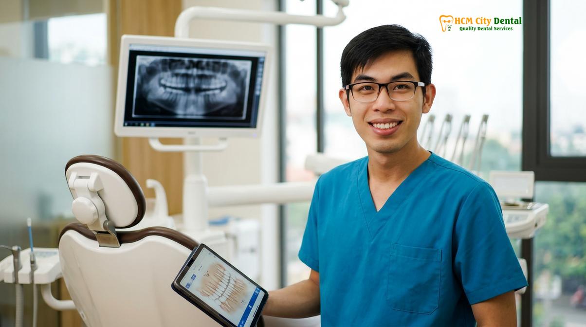 Dr. Nguyen Van Cuong DDS at HCMC Dental Clinic