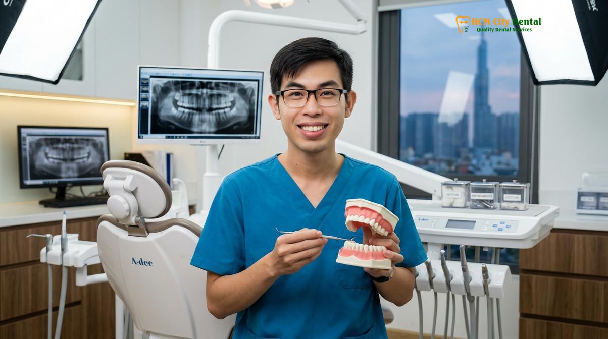 Dr. Nguyen Van Cuong DDS at HCMC Dental Clinic