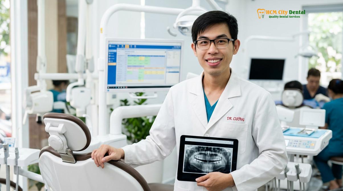 Dr. Nguyen Van Cuong DDS at HCMC Dental Clinic