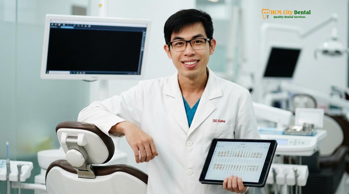 Dr. Nguyen Van Cuong DDS at HCMC Dental Clinic