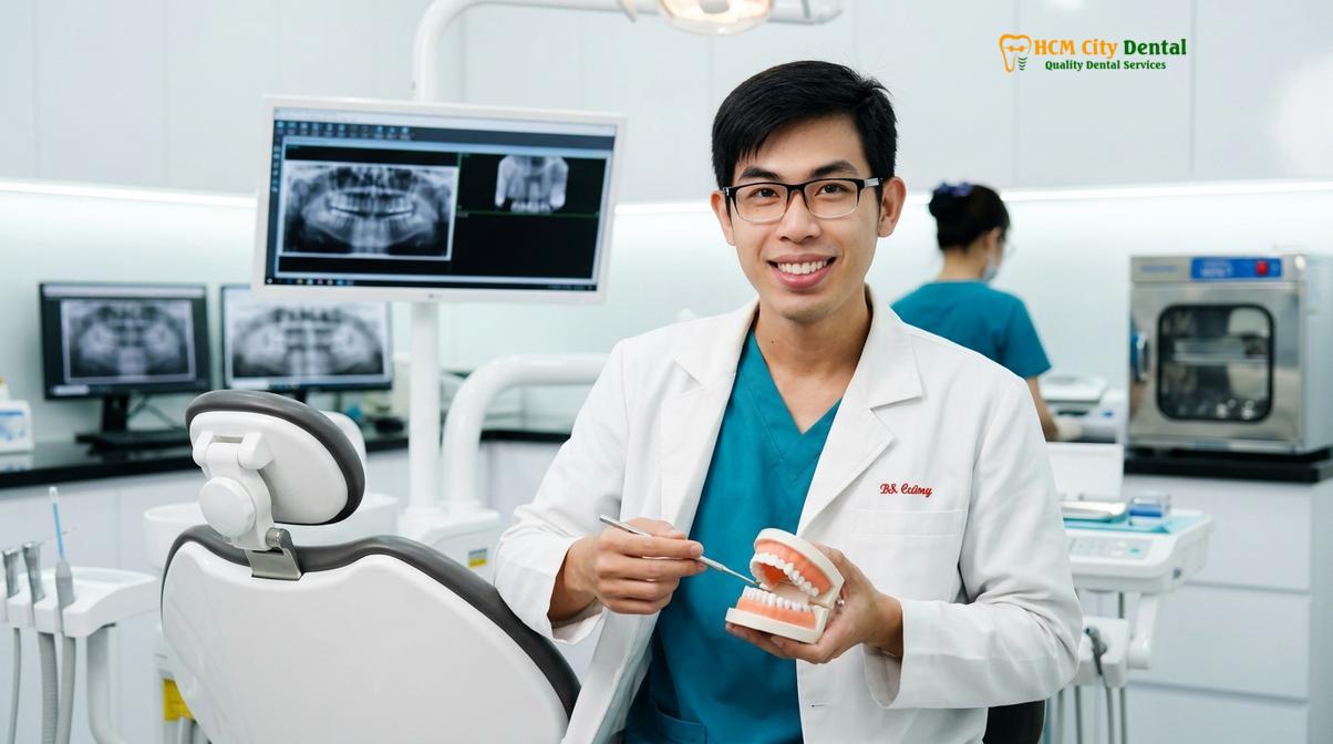 Dr. Nguyen Van Cuong DDS at HCMC Dental Clinic