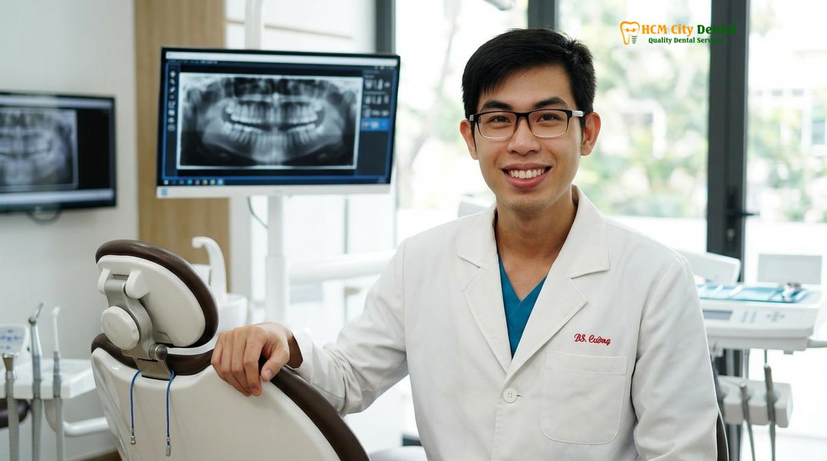 Dr. Nguyen Van Cuong DDS at HCMC Dental Clinic